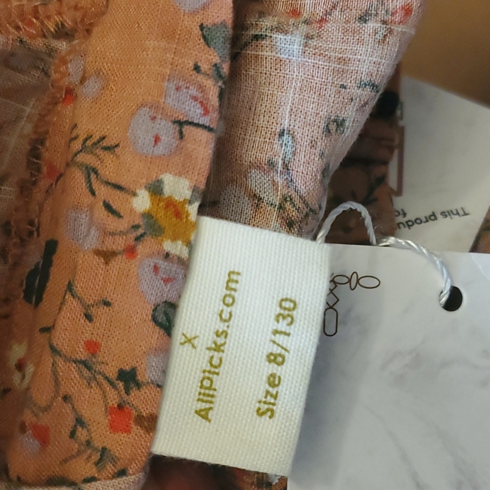 Little girl boho tunic dress - Picture 8 of 9